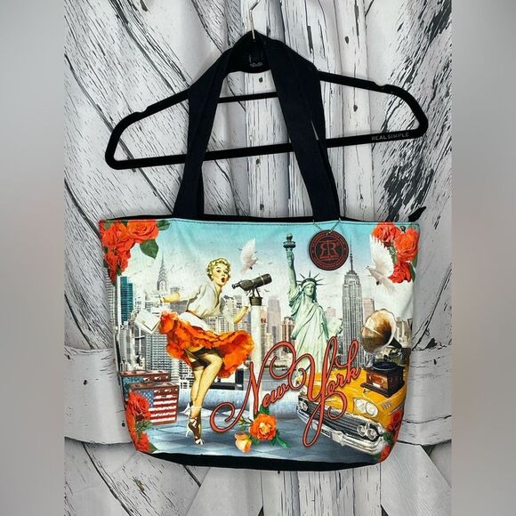 Robin Ruth New York Canvas Tote - Picture 1 of 7
